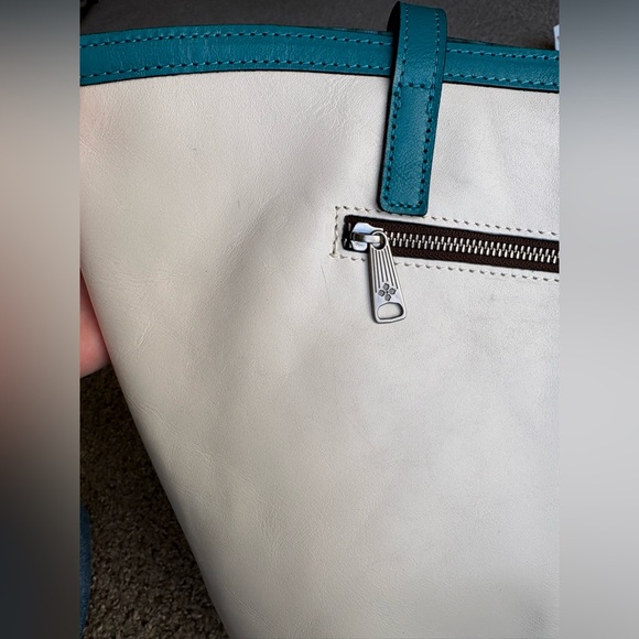 Patricia Nash Marconia Striped Fish Tote Leather Bag *NWT* - Picture 11 of 11